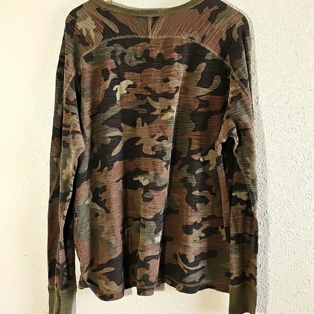 Polo by Ralph Lauren Men's Camouflage Long Sleeve Shirt.
